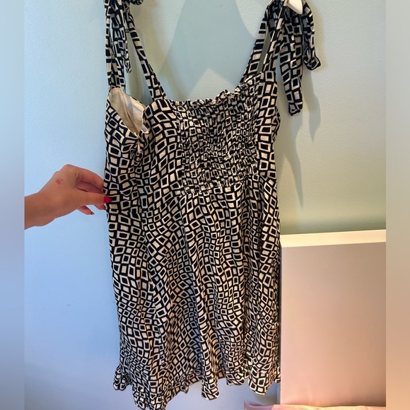 Urban Outfitters Black and White Mini Dress- S - Picture 2 of 3